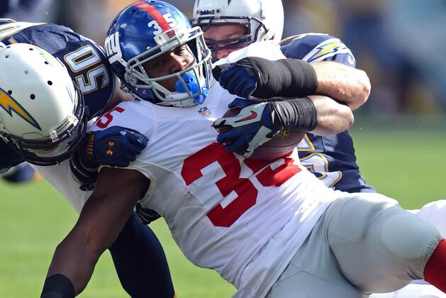 Andre Brown Diagnosed with Concussion