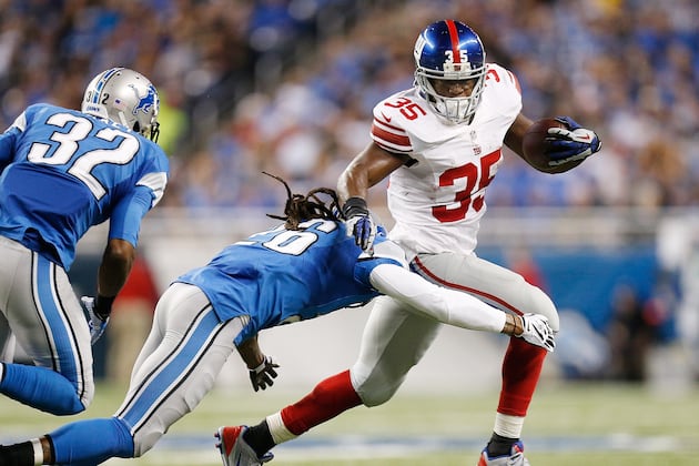 Andre Brown Injury: Updates on Giants RB's Concussion and Return