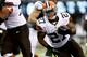 EAST RUTHERFORD, NJ - DECEMBER 22: Edwin Baker #27 of the Cleveland Browns runs in for a touchdown against the New York Jets during their game at MetLife Stadium on December 22, 2013 in East Rutherford, New Jersey. (Photo by Jeff Zelevansky/Getty Images)