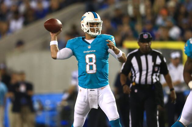 Tough Debut for Miami Dolphins Backup Quarterback Matt Moore