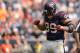 Dec 22, 2013; Houston, TX, USA; Houston Texans defensive end J.J. Watt (99) celebrates a sack against the Denver Broncos during the second half at Reliant Stadium. The Broncos won 37-13. Mandatory Credit: Thomas Campbell-USA TODAY Sports
