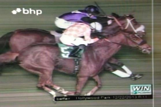 Final Race at Hollywood Park Results in Photo Finish