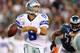 PHILADELPHIA, PA - NOVEMBER 11: Quarterback Tony Romo #9 of the Dallas Cowboys looks to pass against the Philadelphia Eagles during a game at Lincoln Financial Field on November 11, 2012 in Philadelphia, Pennsylvania. The Cowboys defeated the Eagles 38-23. (Photo by Rich Schultz /Getty Images)
