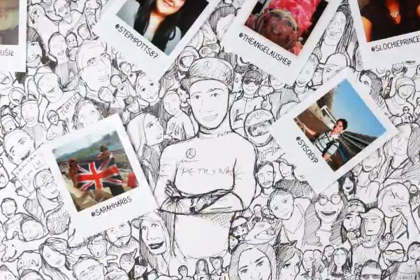 Lewis Hamilton Tweets Video to Thank Fans