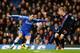 LONDON, ENGLAND - DECEMBER 14: (L-R) Eden Hazard of Chelsea and Barry Bannan of Crystal Palace challenge for the ball during the Barclays Premier League match between Chelsea and Crystal Palace at Stamford Bridge on December 14, 2013 in London, England. (Photo by Scott Heavey/Getty Images)