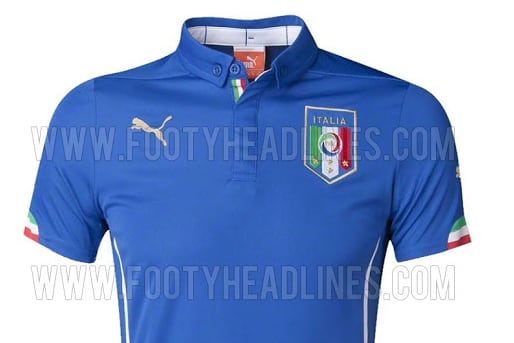 Italy Home Shirt for World Cup 2014