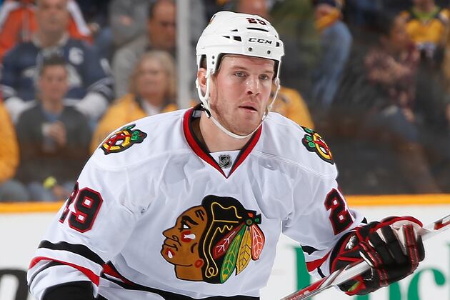 Blackhawks More Than Surviving Bryan Bickell's Scoring Drought