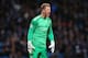 MANCHESTER, ENGLAND - NOVEMBER 27: Joe Hart of Manchester City shows his frustration after the second goal scored by Stanislav Tecl of Plzen during the UEFA Champions League Group D match between Manchester City and FC Viktoria Plzen at Etihad Stadium on November 27, 2013 in Manchester, England. (Photo by Alex Livesey/Getty Images)