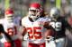 OAKLAND, CA - DECEMBER 15: Jamaal Charles #25 of the Kansas City Chiefs runs for a touchdown against the Oakland Raiders at O.co Coliseum on December 15, 2013 in Oakland, California. (Photo by Jed Jacobsohn/Getty Images)