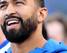 LOS ANGELES, CA - OCTOBER 15: (R) Matt Kemp #27 of the Los Angeles Dodgers smiles during the national anthem before the Dodgers take on the St. Louis Cardinals in Game Four of the National League Championship Series at Dodger Stadium on October 15, 2013 in Los Angeles, California. (Photo by Stephen Dunn/Getty Images)