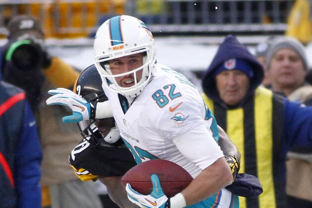Hartline and Wallace Could Join Elite Company of Dolphins Receivers