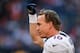 HOUSTON, TX - DECEMBER 22: Peyton Manning #18 of the Denver Broncos celebrates after throwing his fourth touchdown during the game against the Houston Texans at Reliant Stadium on December 22, 2013 in Houston, Texas. (Photo by Scott Halleran/Getty Images)