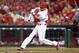 CINCINNATI, OH - SEPTEMBER 10: Billy Hamilton #6 of the Cincinnati Reds swings at a pitch during the game against the Chicago Cubs at Great American Ball Park on September 10, 2013 in Cincinnati, Ohio. (Photo by Andy Lyons/Getty Images)
