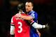 LONDON, ENGLAND - DECEMBER 23: Bacary Sagna of Arsenal hugs John Terry of Chelsea at the final whistle during the Barclays Premier League match between Arsenal and Chelsea at Emirates Stadium on December 23, 2013 in London, England. (Photo by Shaun Botterill/Getty Images)
