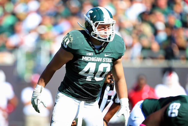 Max Bullough Suspended by Michigan State for Rose Bowl vs. Stanford