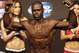 Aug 16, 2013; Boston, MA, USA; Uriah Hall poses during the weigh-in for his UFC fight at TD Garden tomorrow night. Mandatory Credit: Winslow Townson-USA TODAY Sports
