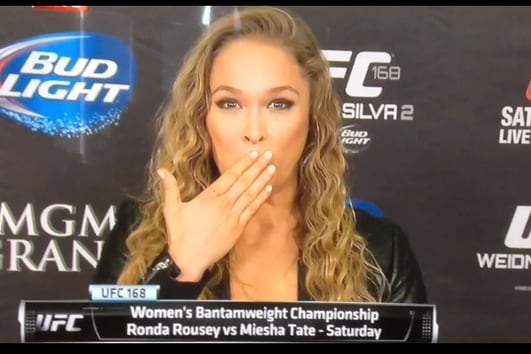 Video: Ronda Rousey Swears During SportsCenter Interview