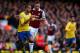 Led by Theo Walcott, Arsenal surged to the top of the EPL table.