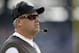 EAST RUTHERFORD, NJ - DECEMBER 1: Head coach Rex Ryan of the New York Jets walks the sidelines during their game against the Miami Dolphins at MetLife Stadium on December 1, 2013 in East Rutherford, New Jersey. (Photo by Jeff Zelevansky/Getty Images)