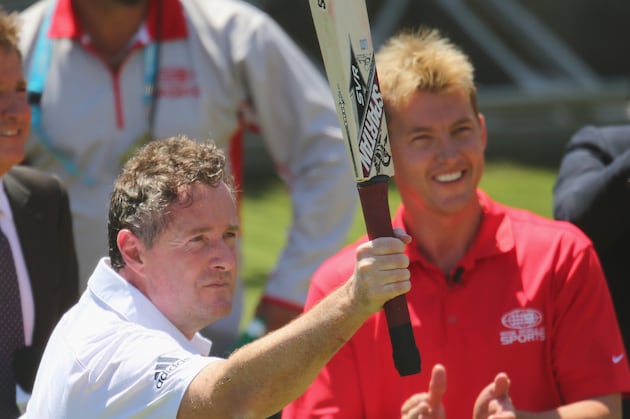 Piers Morgan Endures Barrage of Bouncers from Brett Lee, Twitter Reaction