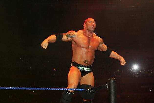 Batista Returns to WWE Programming at Raw