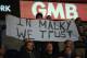 CARDIFF, WALES - DECEMBER 26: Cardiff City fans display a banner showing their support for Malky Mackay, manager of Cardiff City during the Barclays Premier League match between Cardiff City and Southampton at Cardiff City Stadium on December 26, 2013 in Cardiff, Wales. (Photo by Richard Heathcote/Getty Images)