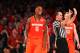 NEW YORK, NY - DECEMBER 15: C.J. Fair #5 of the Syracuse Orange smiles after a call during the win over the St. John's Red Storm at Madison Square Garden on December 15, 2013 in New York City. (Photo by Nate Shron/Getty Images)