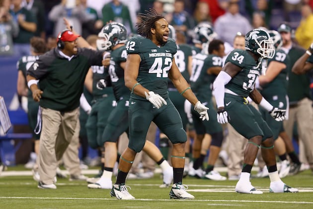 Teammates View Max Bullough Suspension as Motivator for Rose Bowl