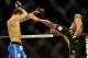 Anderson Silva (right) traditionally performs well in rematch situations. Will that trend continue at UFC 168?
