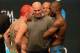 Dec 27, 2013; Las Vegas, NV, USA; UFC President Dana White (center) looks on as Chris Leban and Uriah Hall (right) face off for their UFC Middleweight Bout on December 28 at the MGM Grand Garden Arena. Mandatory Credit: Jayne Kamin-Oncea-USA TODAY Sports