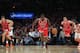 NEW YORK, NY - DECEMBER 11: Tony Snell #20 of the Chicago Bulls dribbles the ball against the New York Knicks at Madison Square Garden on December 11, 2013 in New York City. The Knicks defeated the Bulls 83-78. NOTE TO USER: User expressly acknowledges and agrees that, by downloading and or using this Photograph, user is consenting to the terms and conditions of the Getty Images License Agreement. (Photo by Bruce Bennett/Getty Images)