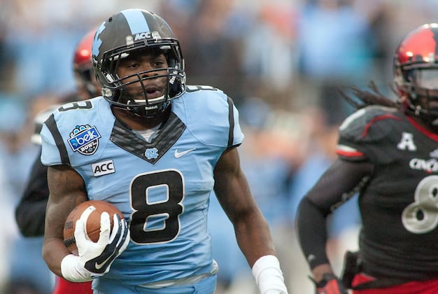 North Carolina Routs Cincinnati in Belk Bowl