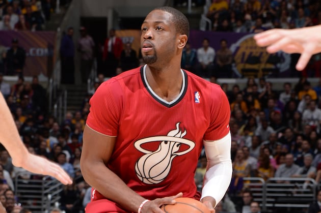 Dwyane Wade In, Chris Andersen out vs. Blazers