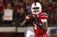 Dec 28, 2013; Orlando, FL, USA; Louisville Cardinals quarterback Teddy Bridgewater (5) sets to throw during the first quarter of the Russell Athletic Bowl against the Miami Hurricanes at Florida Citrus Bowl Stadium. Mandatory Credit: Rob Foldy-USA TODAY Sports