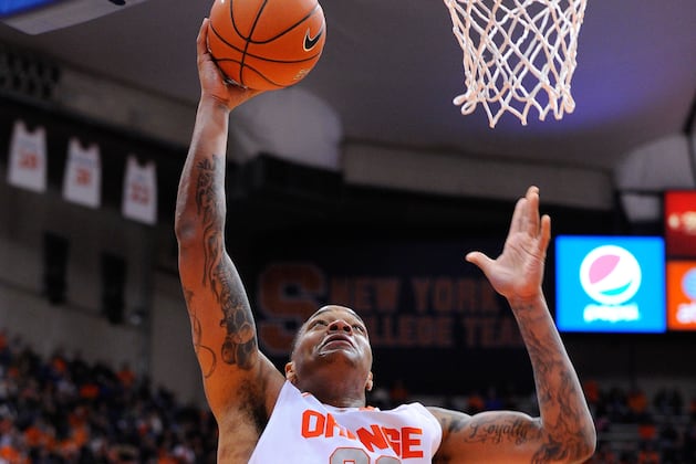 Dajuan Coleman Sits out Second Half with Sore Knee