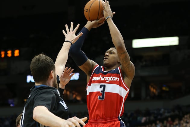 Bradley Beal Shoots Really Well Thanks to Marcin Gortat