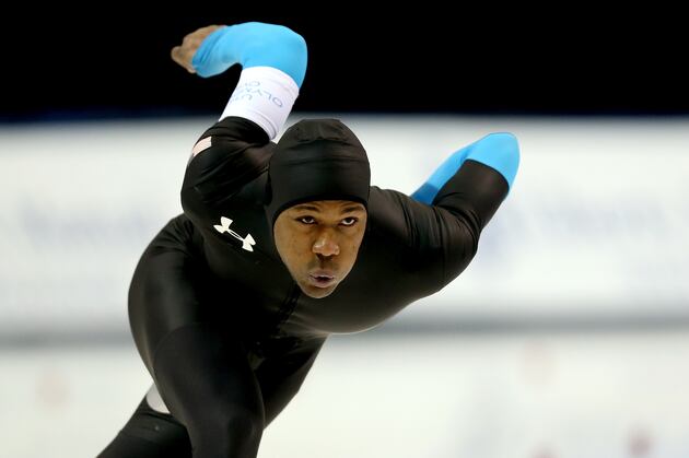 Shani Davis Wins 1000m at U.S. Olympic Trials