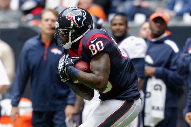 Andre Johnson Cracks 1,400 Yards for Season