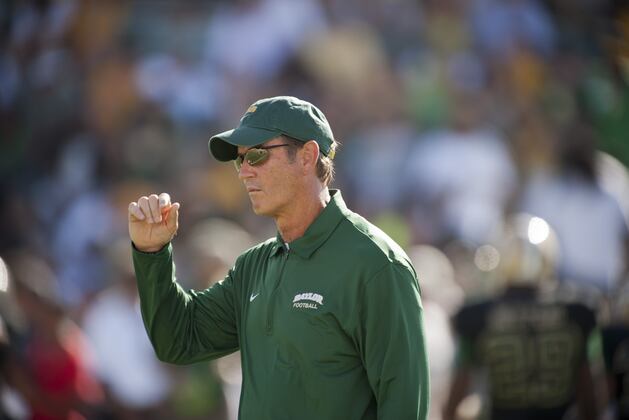 Baylor Head Coach Art Briles Discusses Texas Football Coaching Rumors