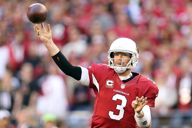 Cardinals QB Palmer 1st to Reach 4,000 Yards with Three Teams