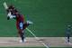 AUCKLAND, NEW ZEALAND - DECEMBER 26: Darren Sammy of the West Indies flicks the ball away for four runs during the first One Day International match between New Zealand and the West Indies at Eden Park on December 26, 2013 in Auckland, New Zealand. (Photo by Hannah Johnston/Getty Images)