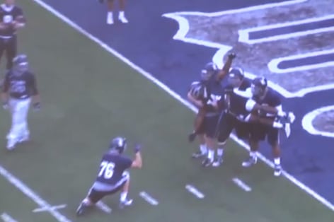 The Rice O-Line Has The Best Touchdown Celebrations You'll Never See