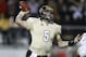 ORLANDO, FL - NOVEMBER 29: Blake Bortles #5 of the Central Florida Knights passes the ball against the South Florida Bulls during the first half of the game at Bright House Networks Stadium on November 29, 2013 in Orlando, Florida. (Photo by Joe Robbins/Getty Images)