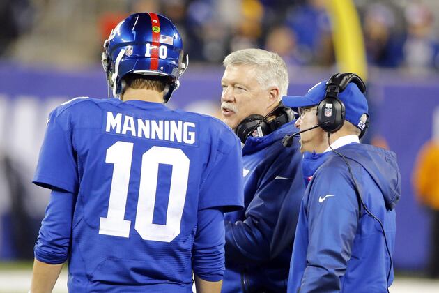 Offensive Coordinator Kevin Gilbride Likely to Be Fired by Giants, Source Says
