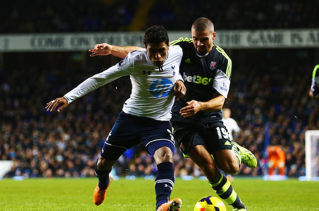 Paulinho Ruled out for a Month Following ANOTHER Charlie Adam Horror Tackle