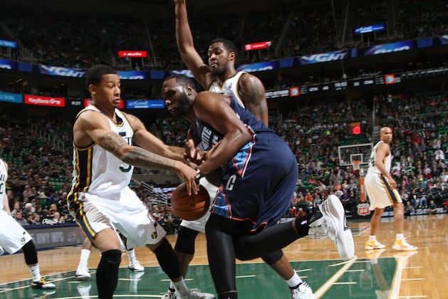 Burke Sends Jazz to 83-80 Win over Bobcats