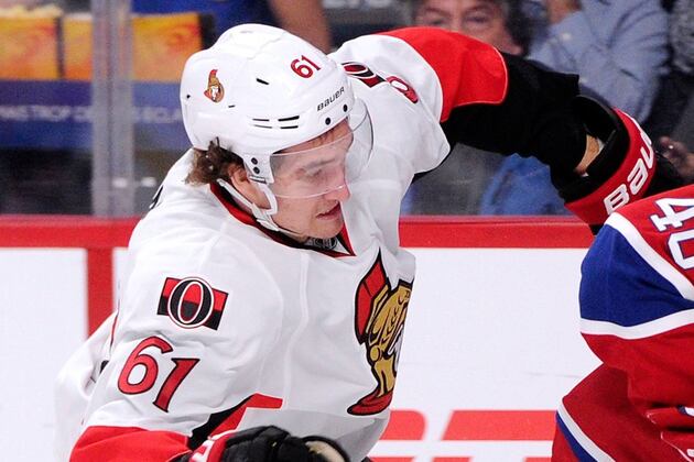 Senators Recall Forward Mark Stone