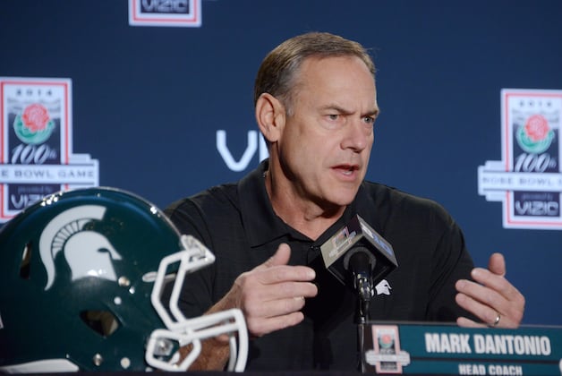 Rose Bowl Notes from MSU's Dantonio