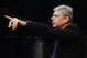 NEWCASTLE UPON TYNE, ENGLAND - DECEMBER 29: Arsene Wenger, manager of Arsenal makes his point during the Barclays Premier League match between Newcastle United and Arsenal at St James' Park on December 29, 2013 in Newcastle upon Tyne, England. (Photo by Michael Regan/Getty Images)