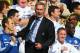 LONDON, ENGLAND - AUGUST 18: Chelsea manager Jose Mourinho celebrates the opening goal scored by Oscar of Chelsea during the Barclays Premier League match between Chelsea and Hull City at Stamford Bridge on August 18, 2013 in London, England. (Photo by Clive Mason/Getty Images)